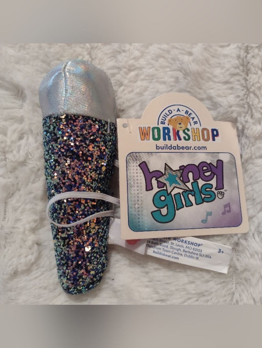 Build A Bear Honey Girls Glitter Microphone NEW 2021 BAB